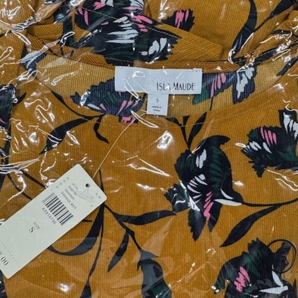 NWT Anthropologie Tia Printed Blouse by Isla Maude - Picture 5 of 7